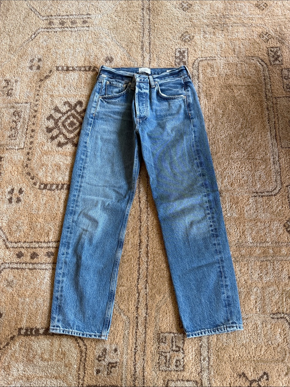 Citizens Of Humanity Winslow Straight Jeans in Light Blue Wash